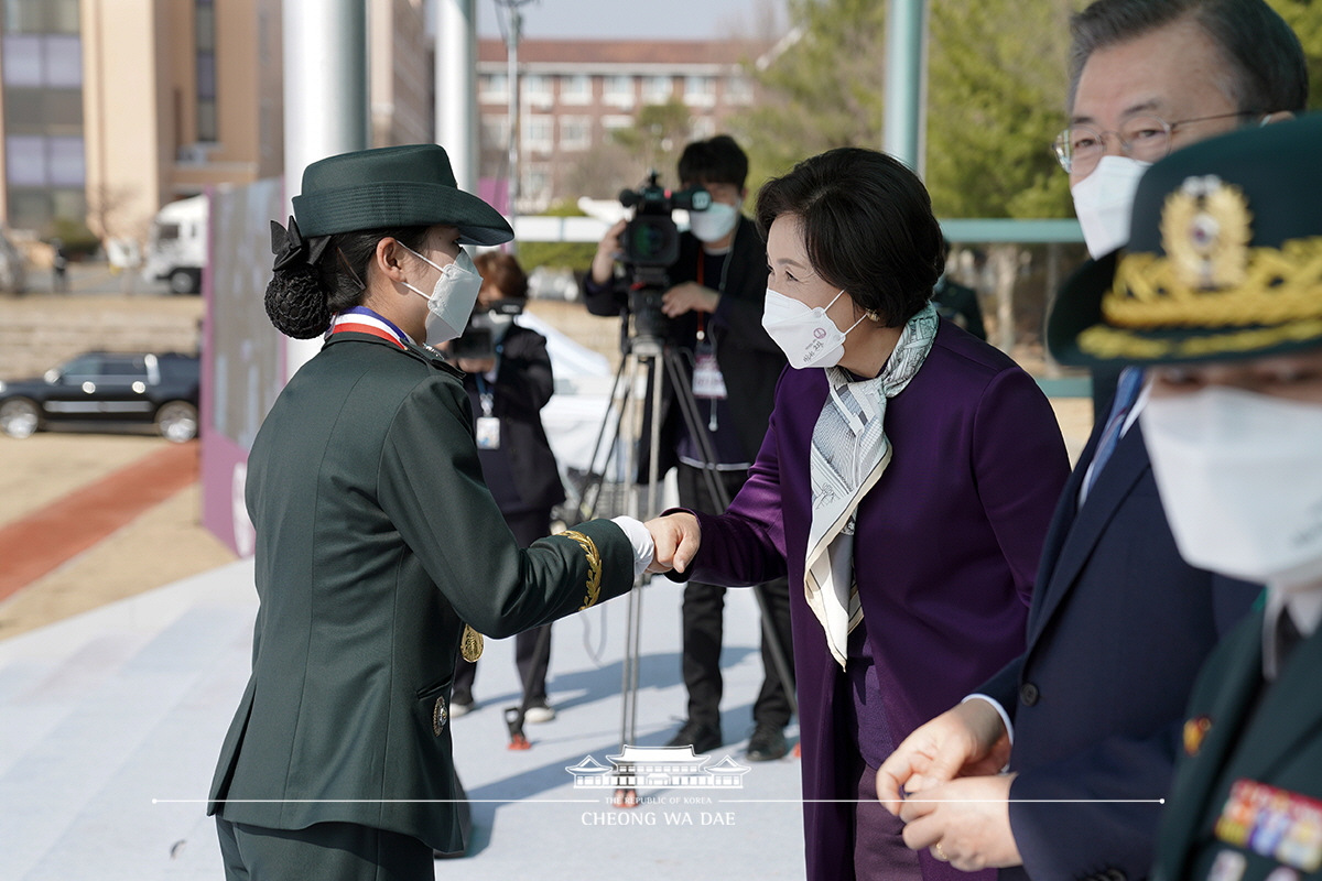 국군간호사관학교 제61기 졸업 및 임관식