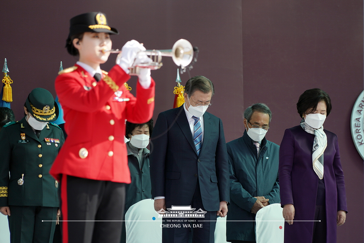 국군간호사관학교 제61기 졸업 및 임관식