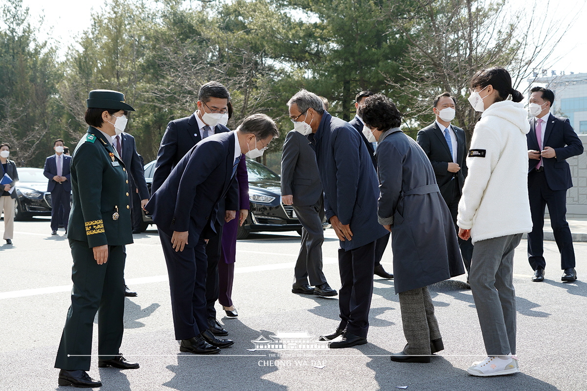 국군간호사관학교 제61기 졸업 및 임관식