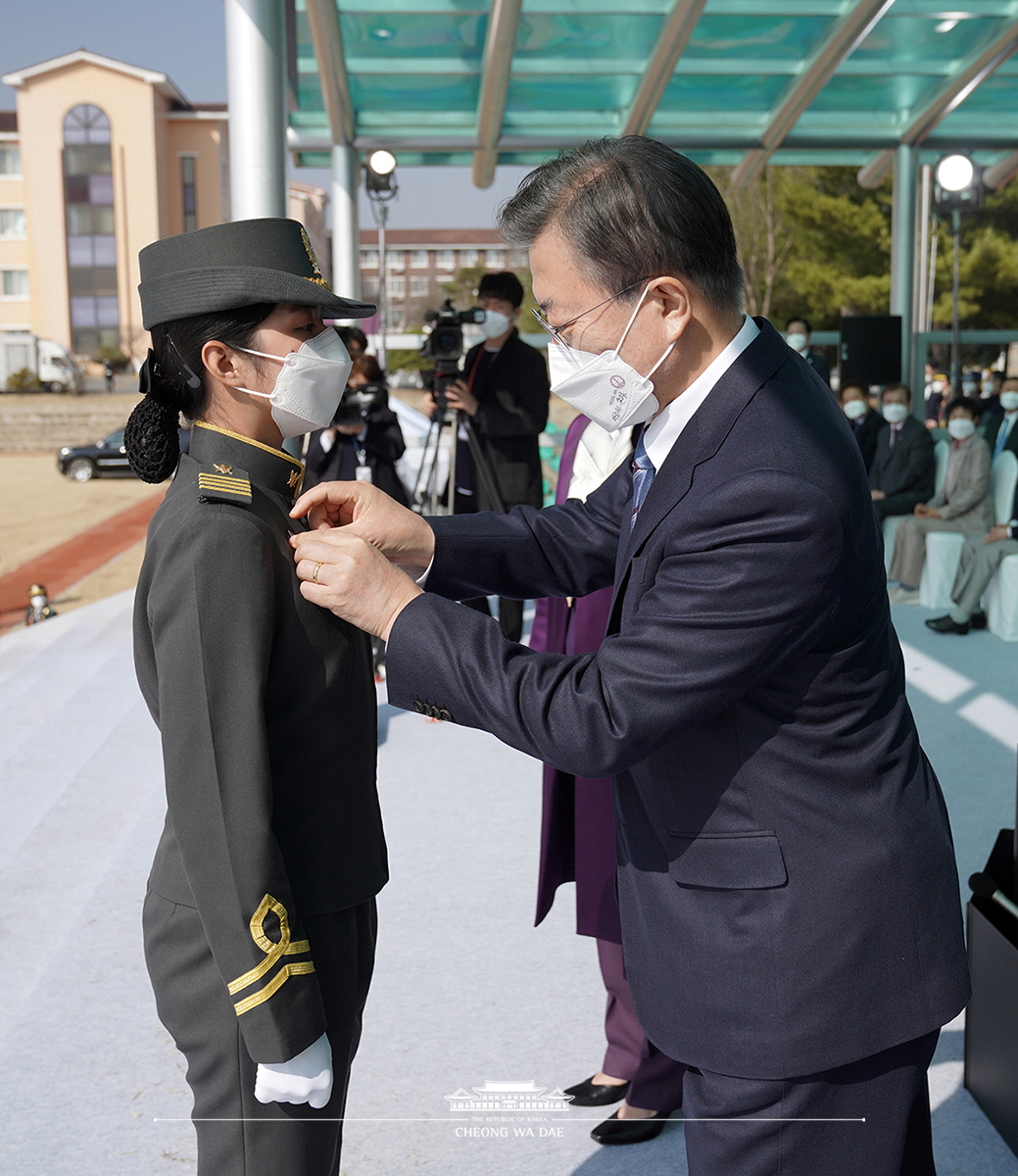 국군간호사관학교 제61기 졸업 및 임관식