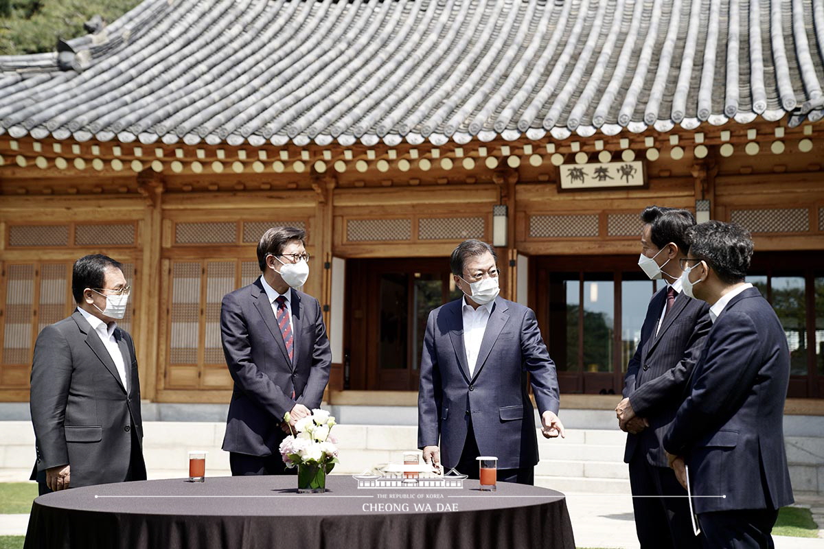 4.7 시도지사 보궐선거 당선인 초청 오찬