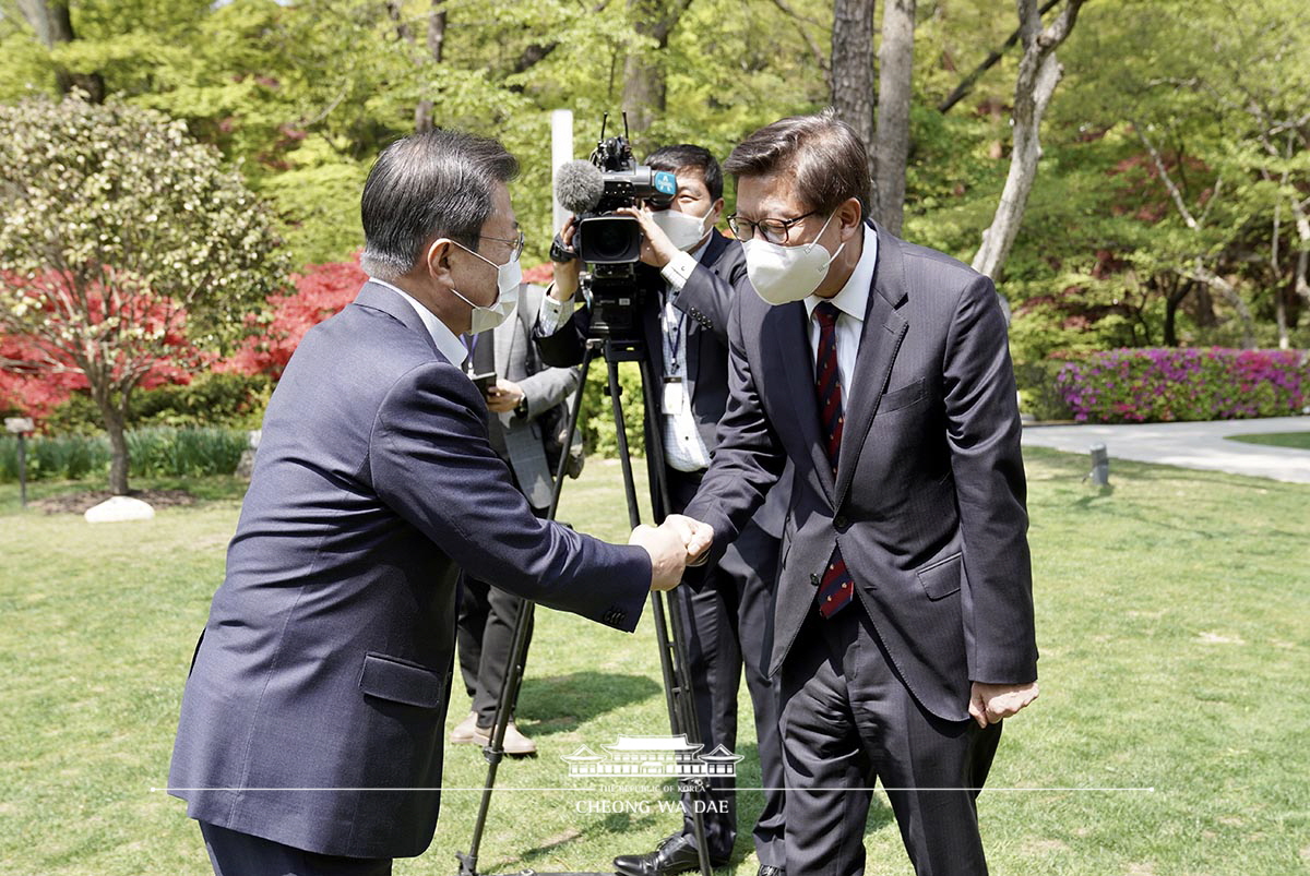 4.7 시도지사 보궐선거 당선인 초청 오찬