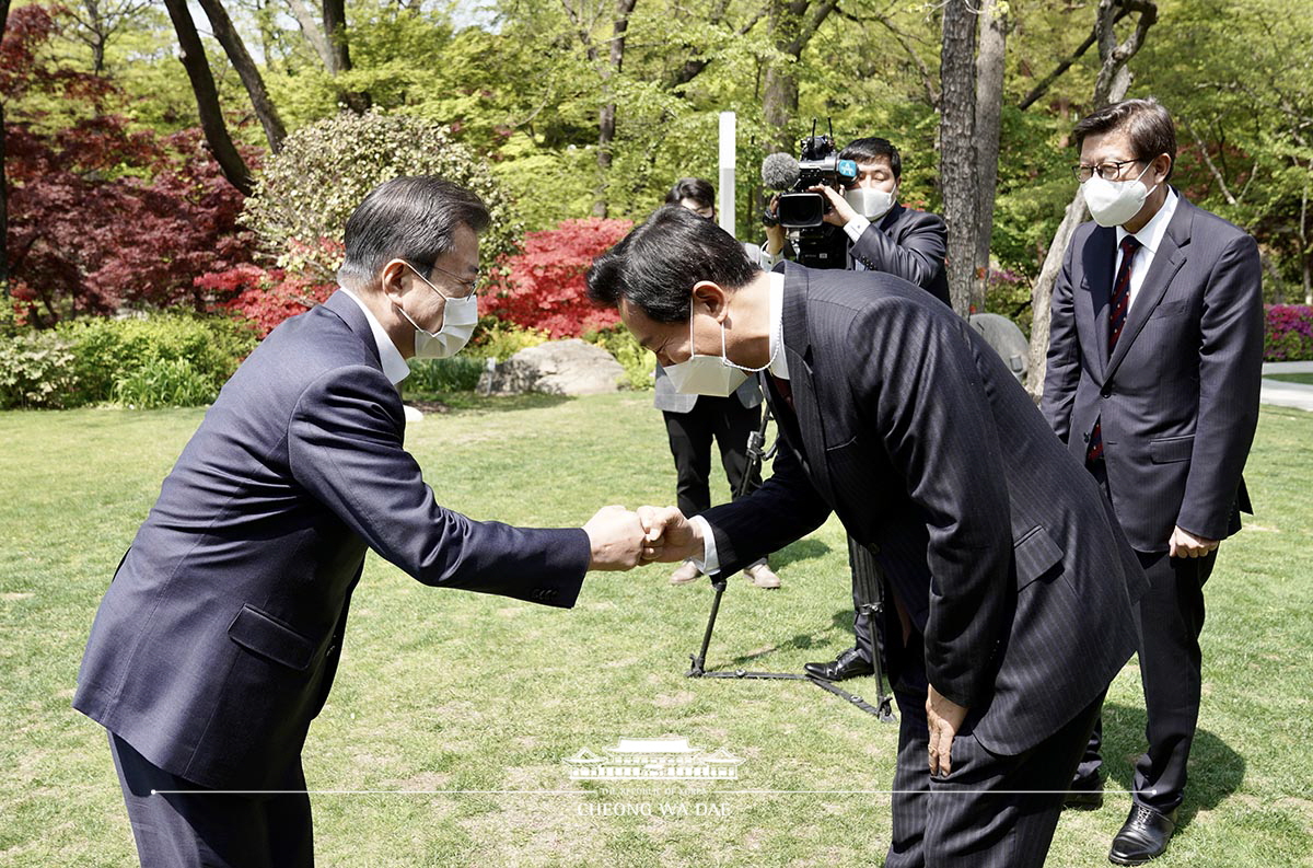 4.7 시도지사 보궐선거 당선인 초청 오찬