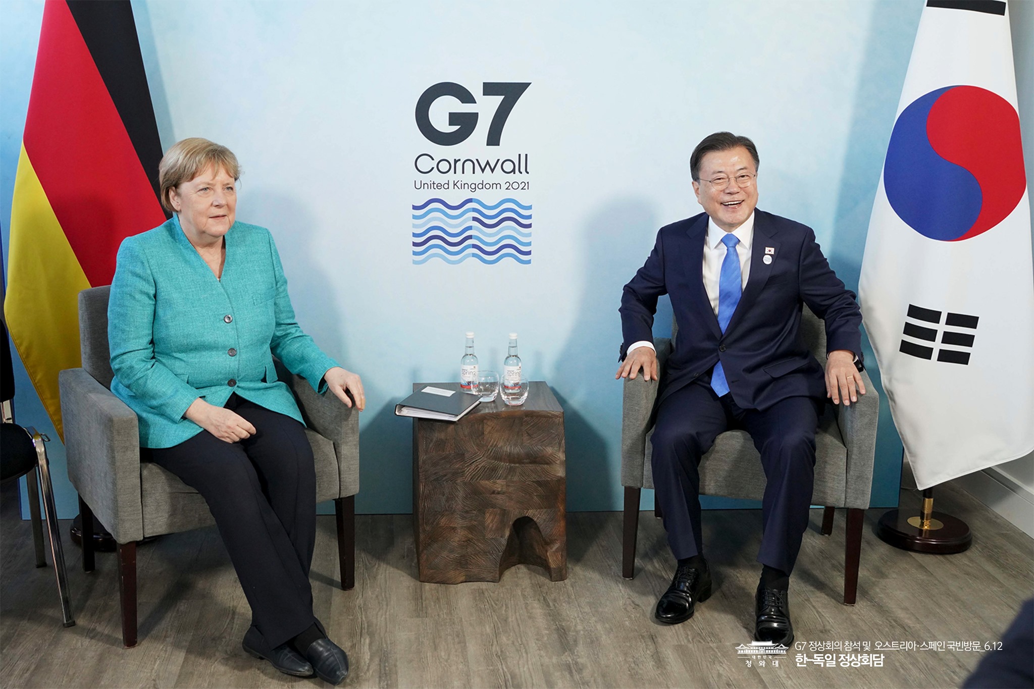 2021 G7 정상회의 참석 및 오스트리아-스페인 국빈방문_6.12
한-독일 정상회담
