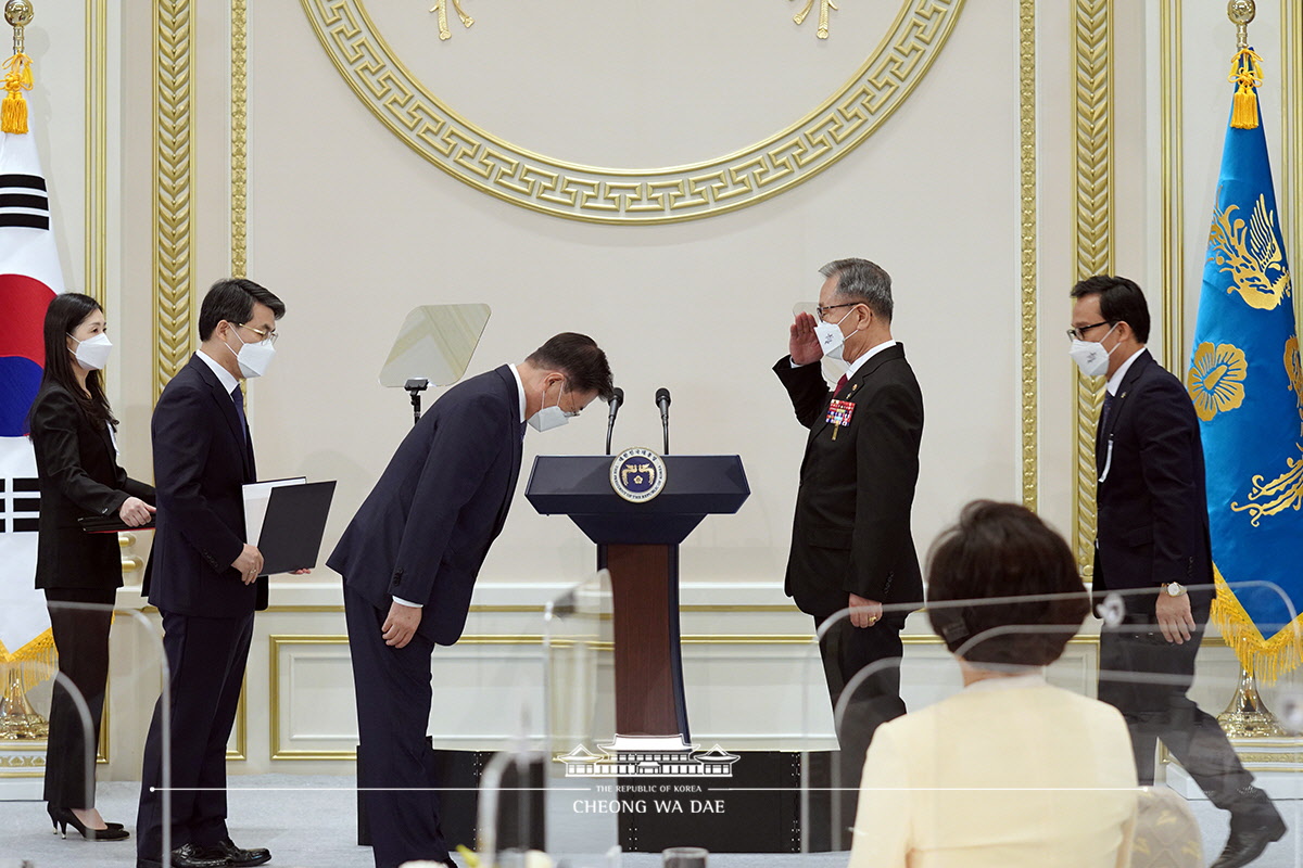 국가유공자 및 보훈가족 초청 오찬