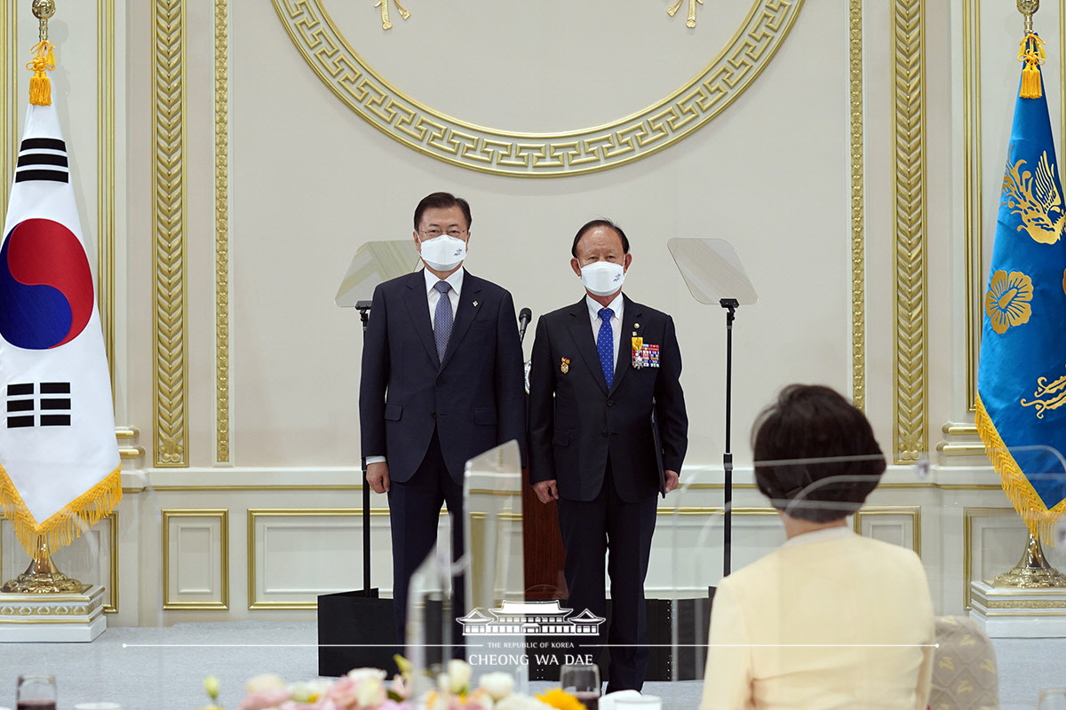 국가유공자 및 보훈가족 초청 오찬