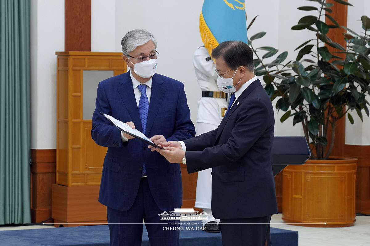 故 홍범도 장군 훈장 추서식