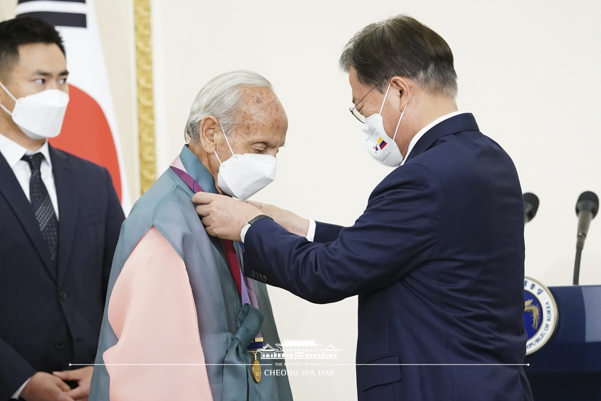 '두케' 콜롬비아 대통령 내외 국빈방한 국빈만찬