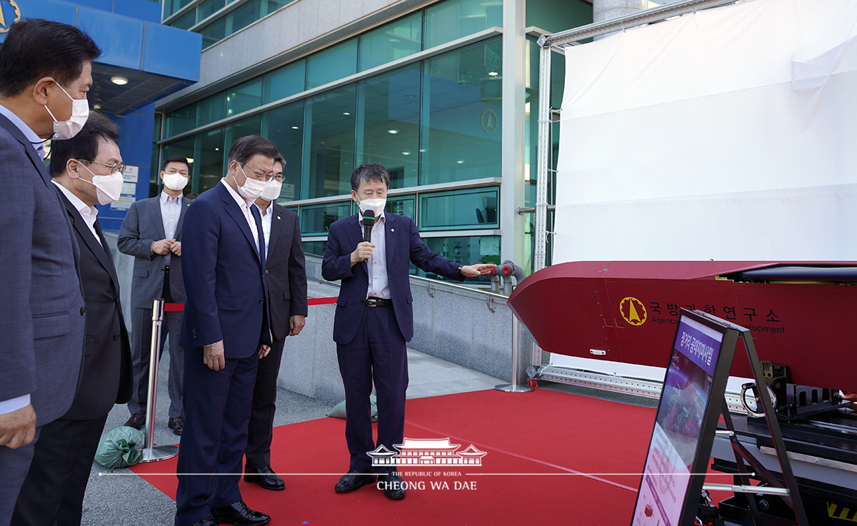 국방과학연구소 미사일전력 발사 시험 참관