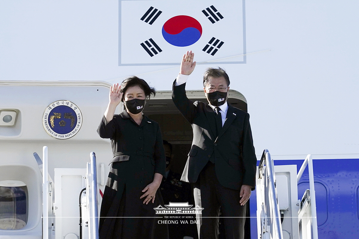 호놀룰루 공항 출발 행사