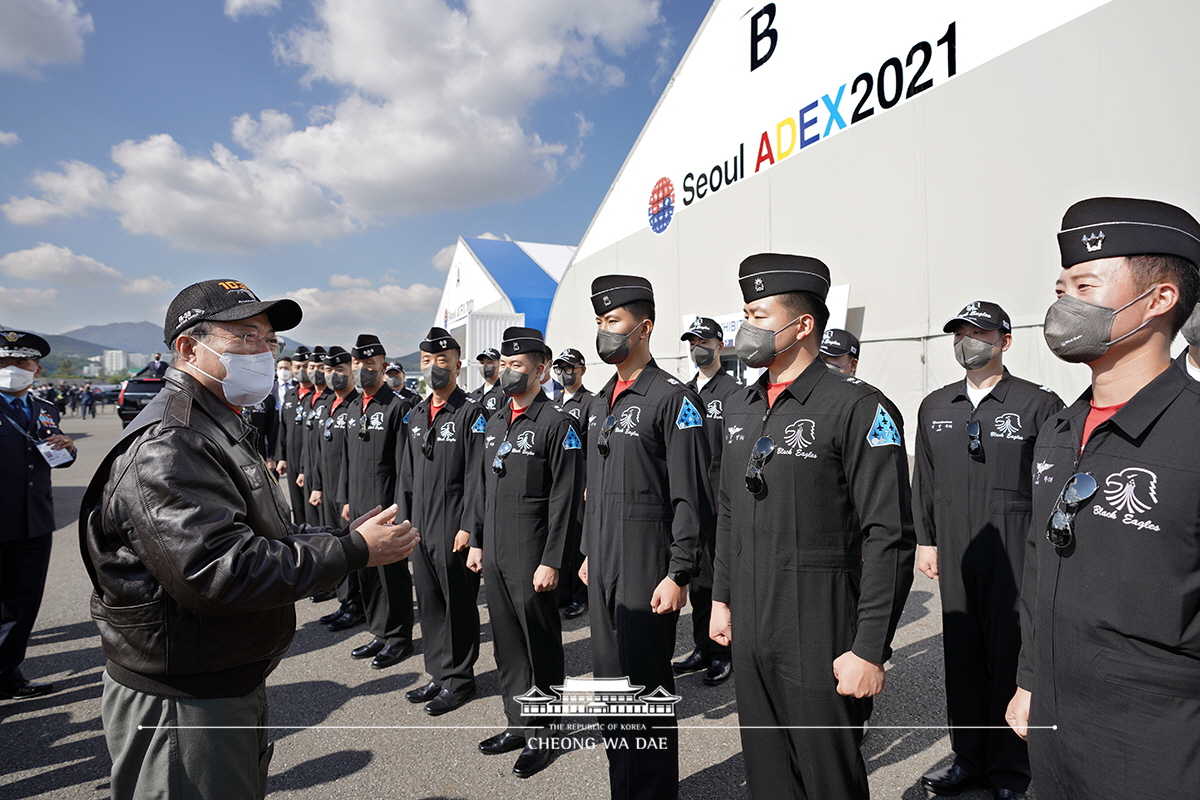 2021 서울 국제 항공우주 및 방위산업 전시회 방문