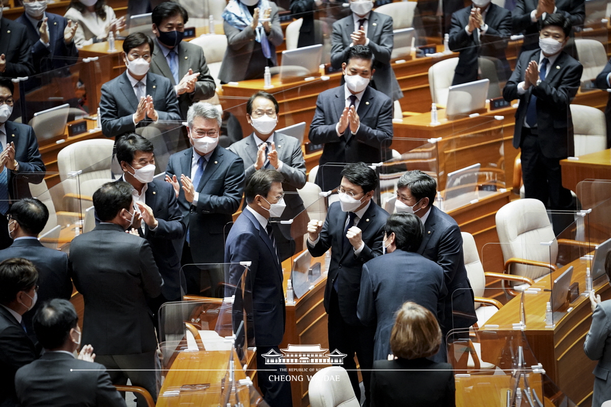 2022년도 예산안 시정연설