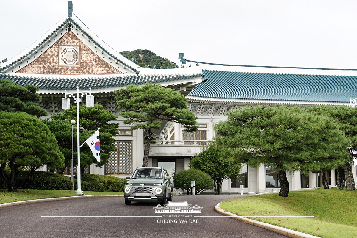 ‘캐스퍼’ 인수식 및 시운전