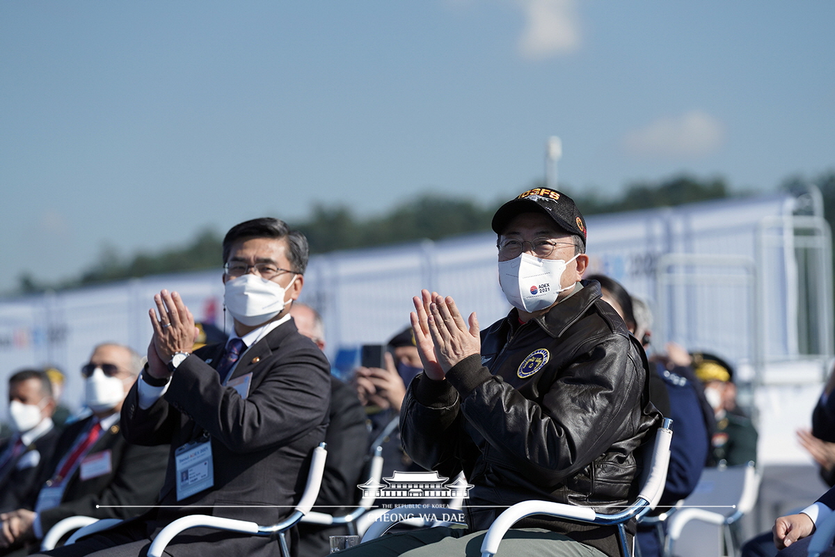 2021 서울 국제 항공우주 및 방위산업 전시회 방문