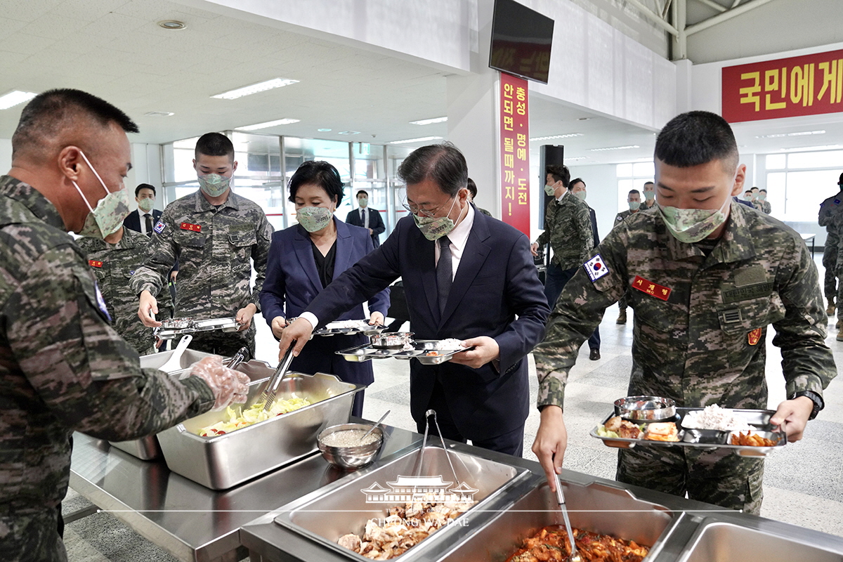 제73주년 국군의 날 기념 장병 격려 오찬