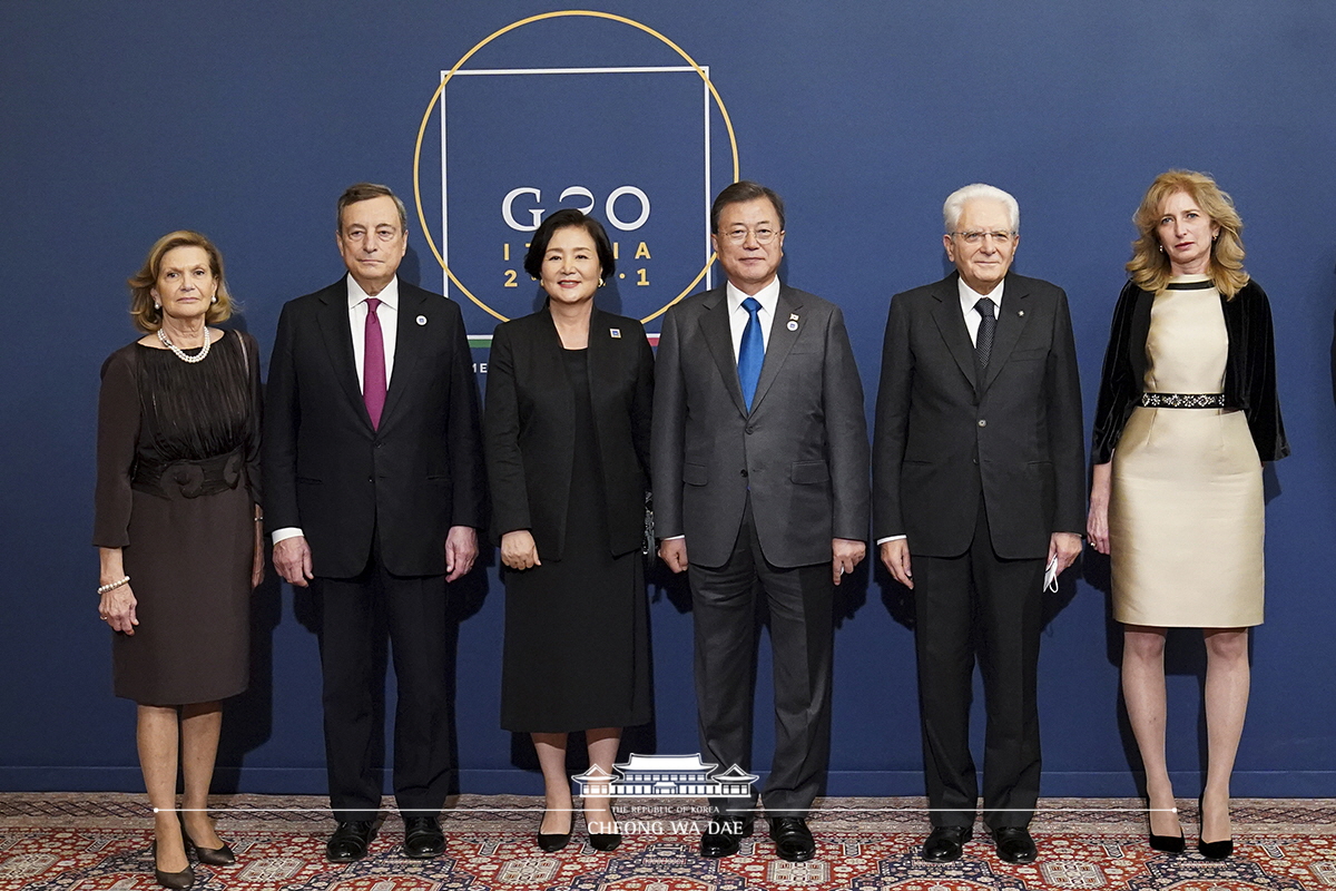 G20 정상회의 만찬 및 문화행사에 참석했습니다 사진