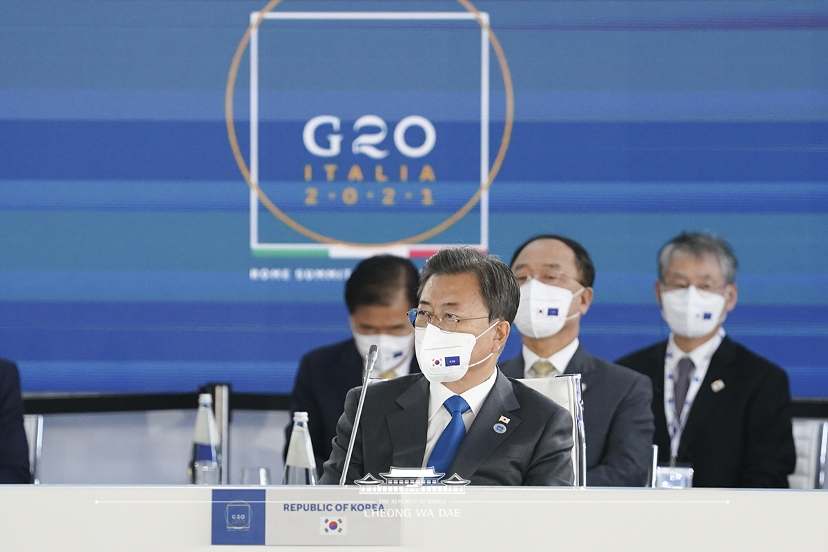 지속가능발전을 위해서는 G20국가들의 공동 실천이 중요합니다 사진