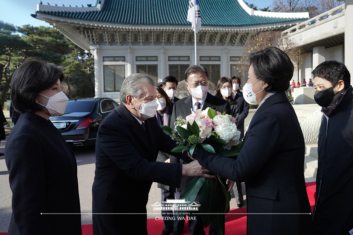 ‘미르지요예프’ 우즈베키스탄 대통령 국빈 방한 공식환영식