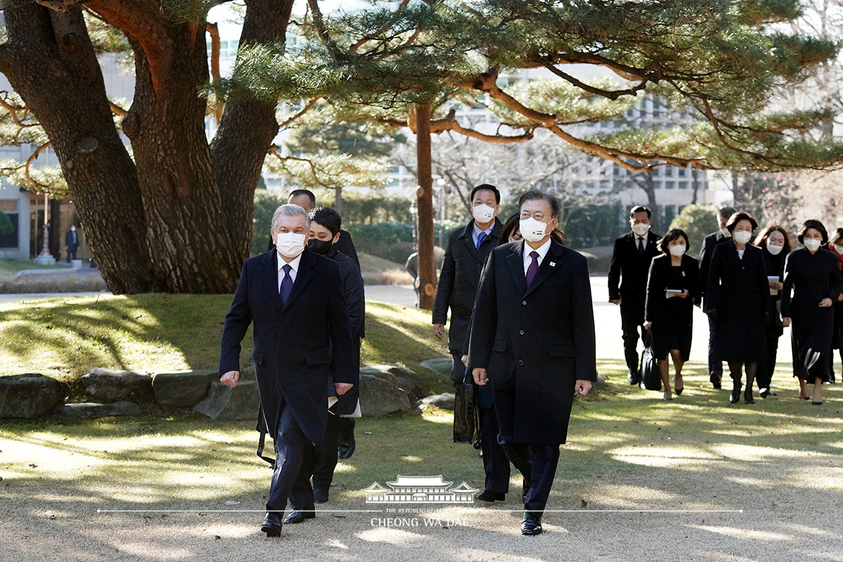 한-우즈베키스탄 친교 오찬