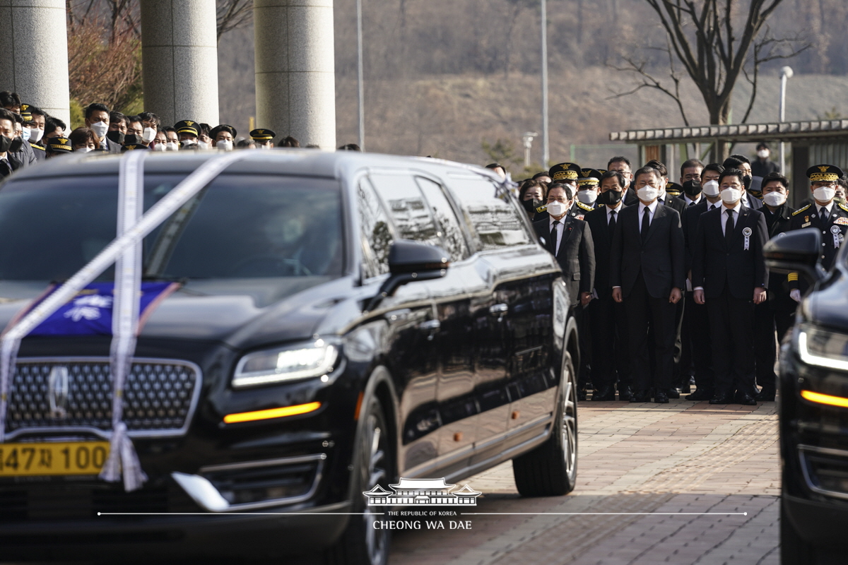 경기도 순직 소방공무원 영결식