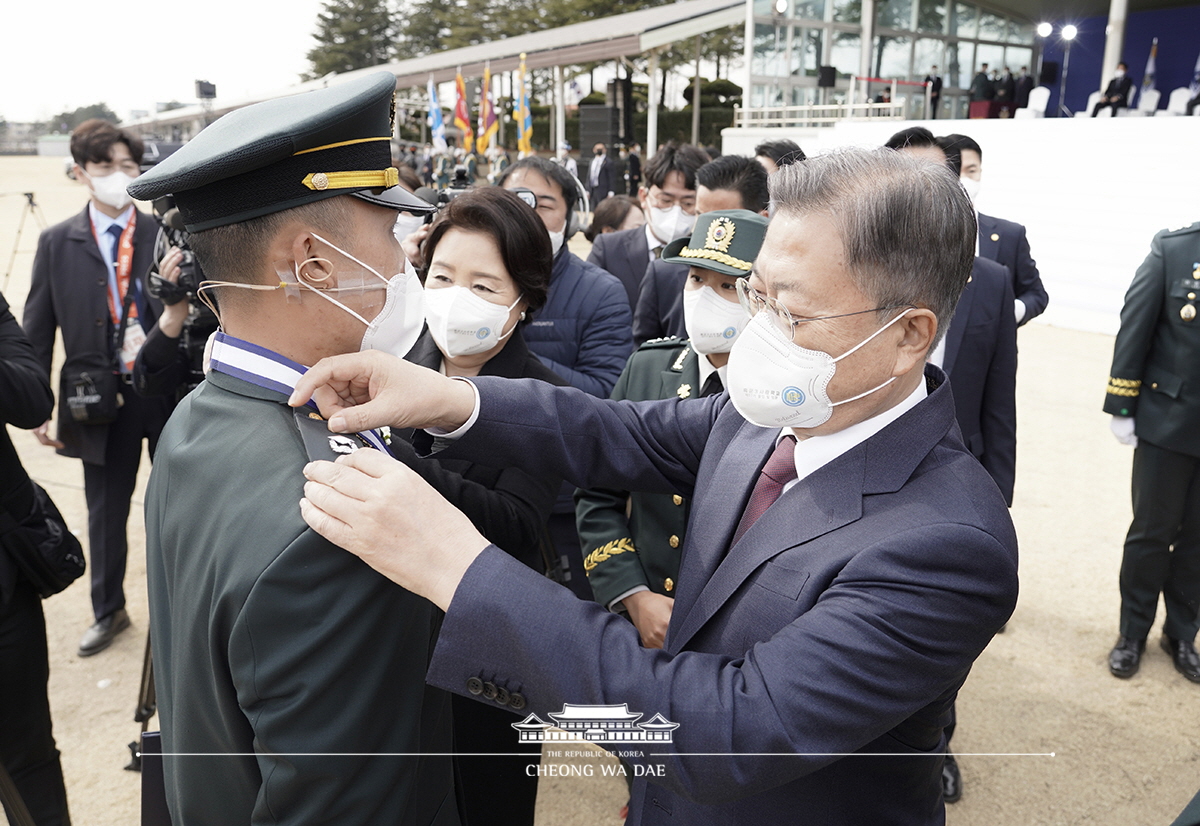 육군3사관학교 제57기 졸업 및 임관식