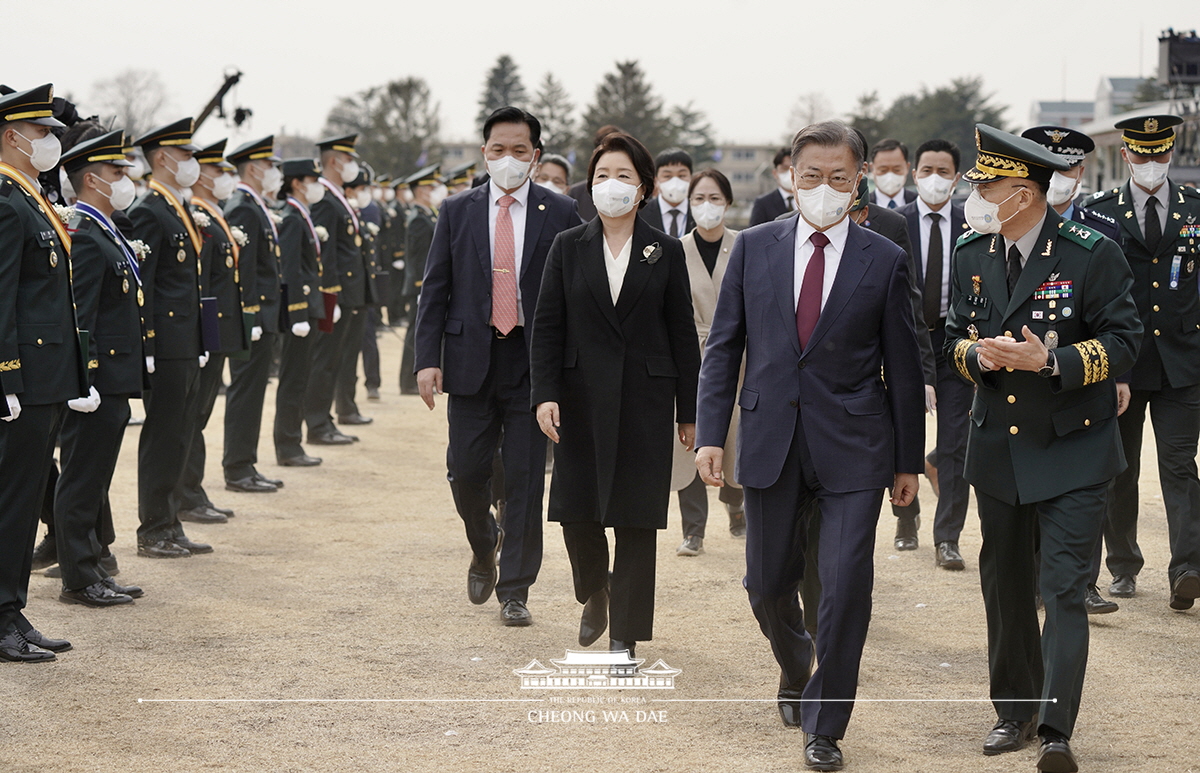 육군3사관학교 제57기 졸업 및 임관식