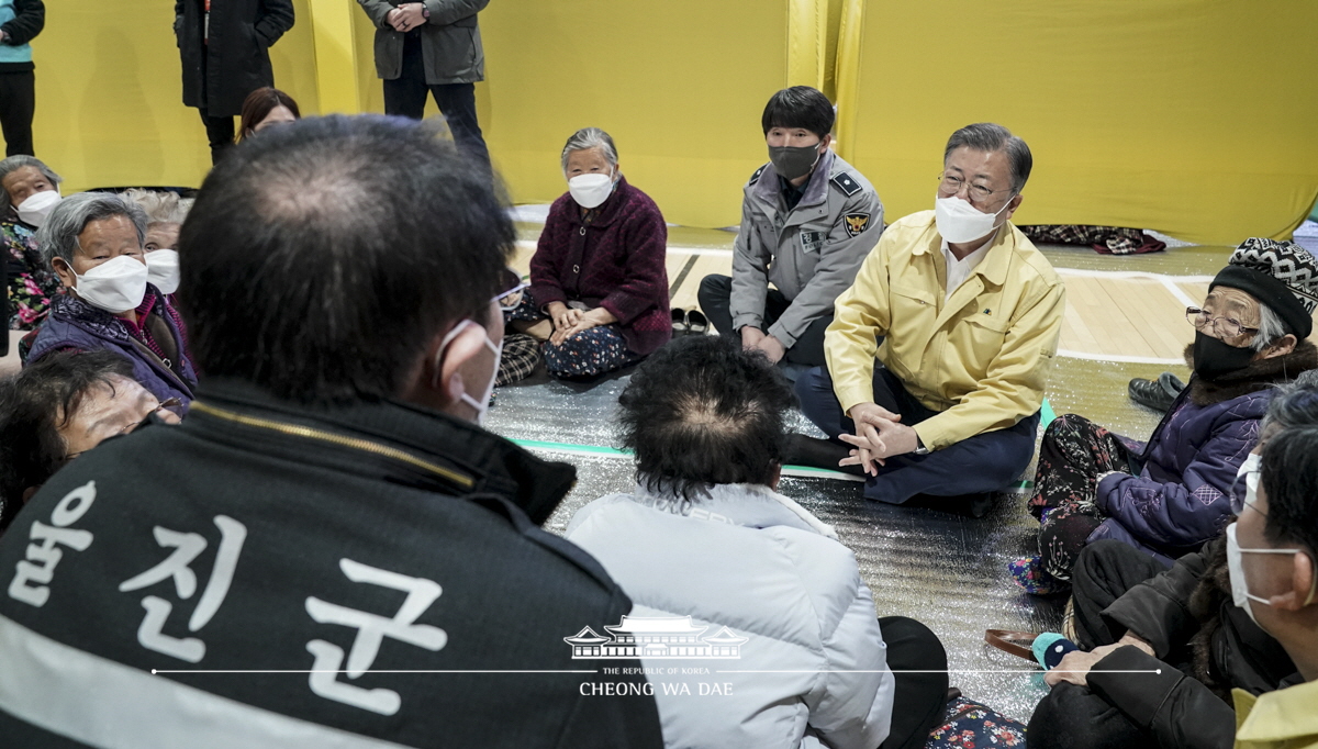 강원·경북 산불 피해 현장 방문