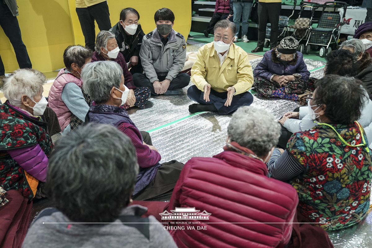 강원·경북 산불 피해 현장 방문