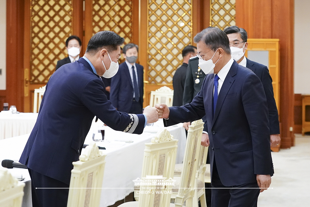 軍 주요직위자 격려 오찬 간담회