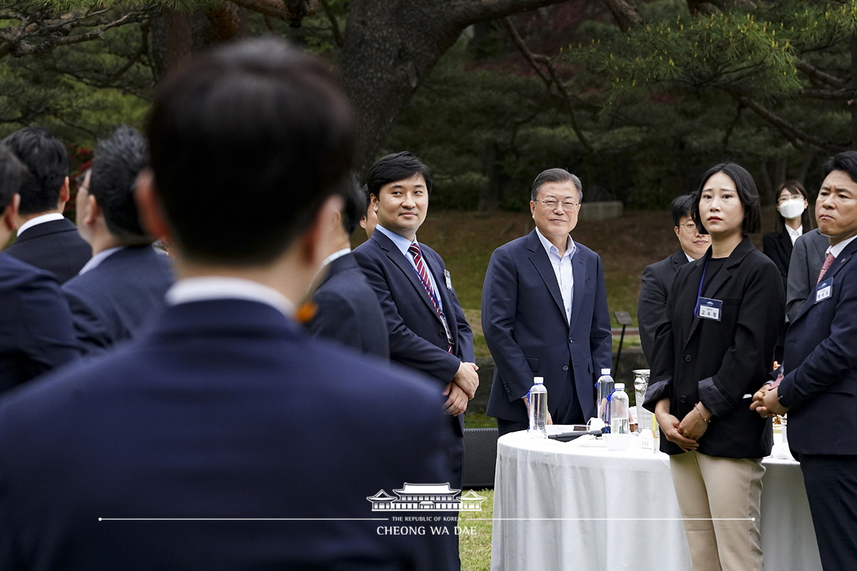 청와대 출입기자단 초청 행사