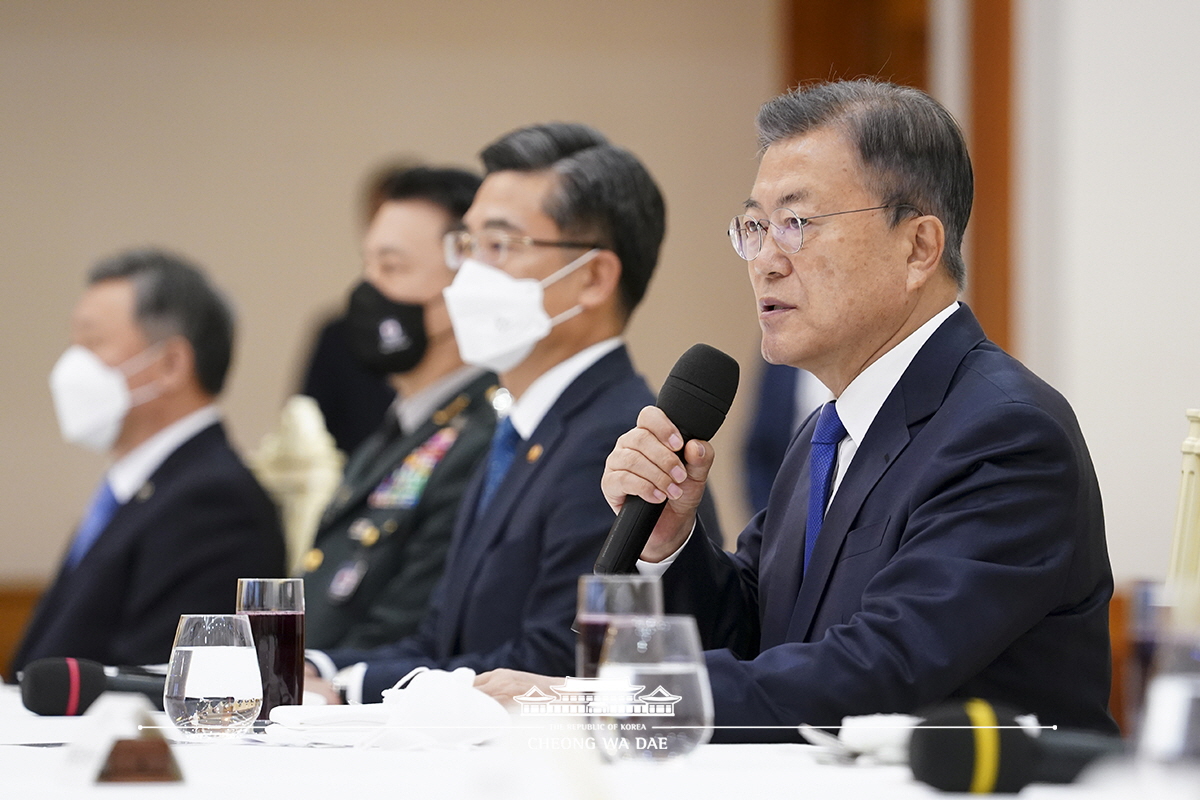 軍 주요직위자 격려 오찬 간담회