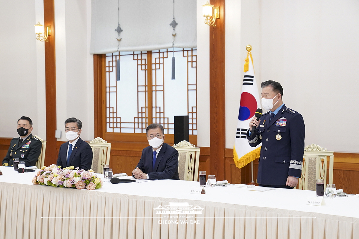 軍 주요직위자 격려 오찬 간담회