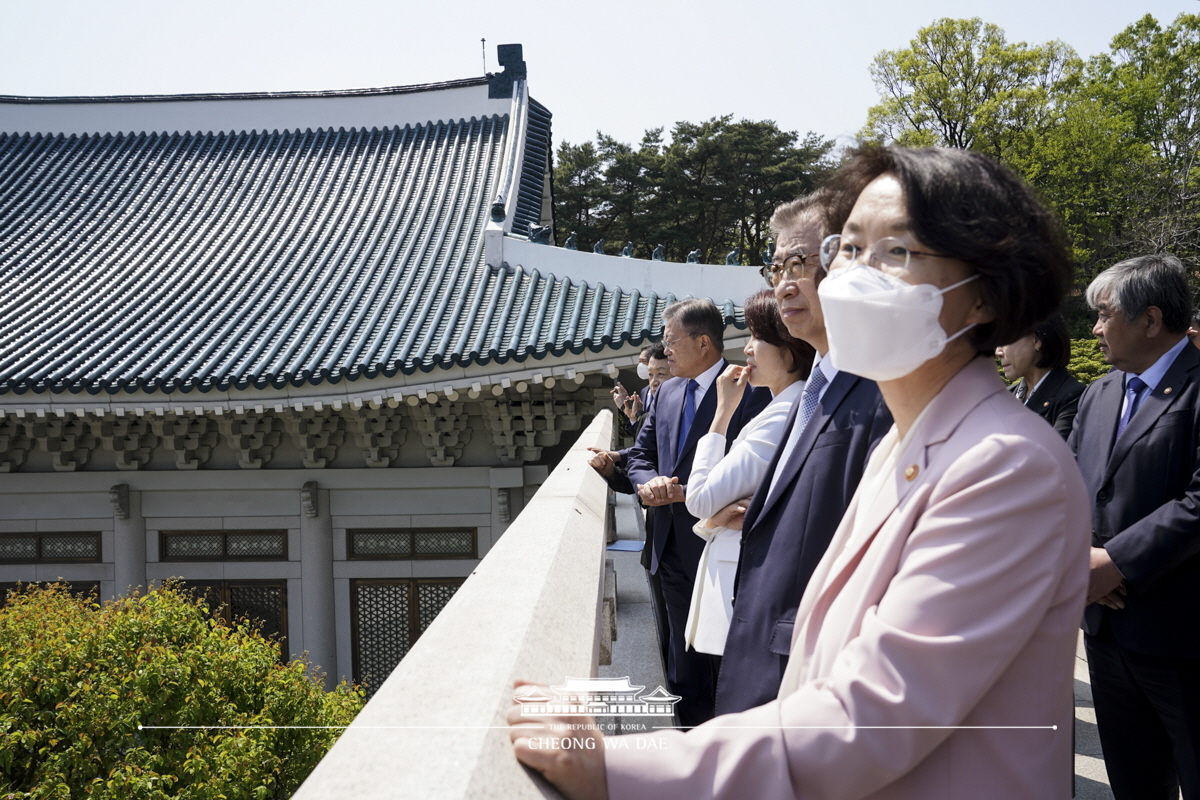 국무위원 및 장관급 초청 오찬