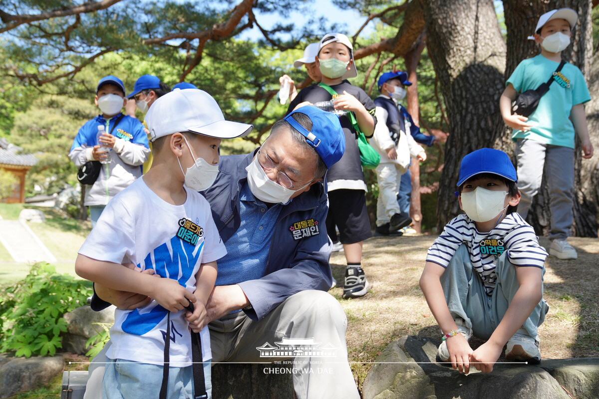 2022년 어린이날 100주년 기념 청와대 어린이 초청행사