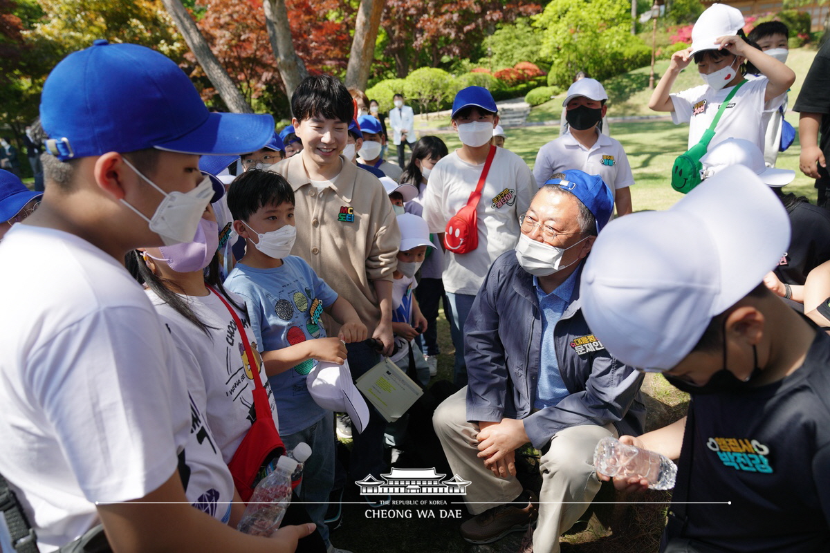 2022년 어린이날 100주년 기념 청와대 어린이 초청행사