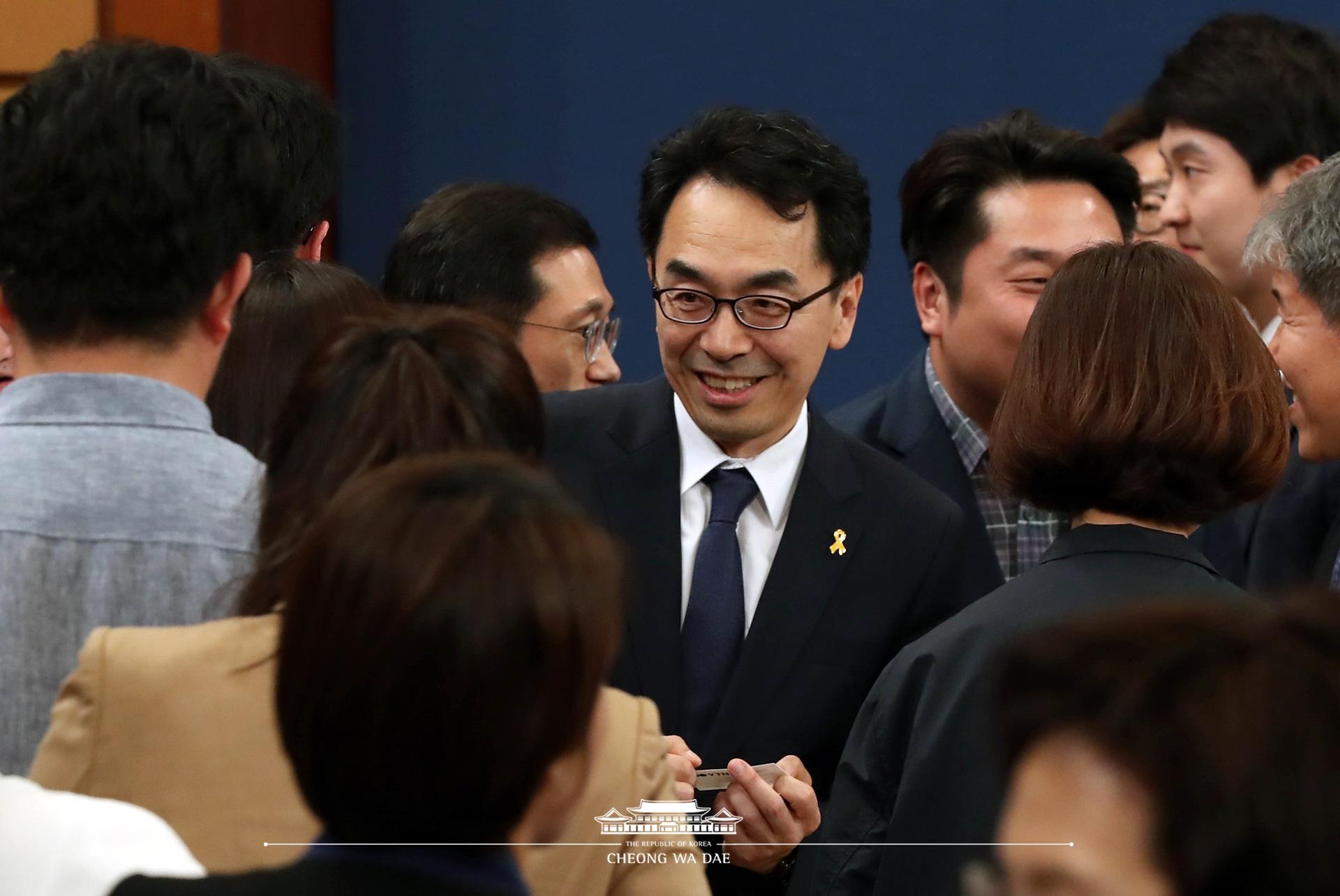 임종석 비서실장_정무 사회 사회혁신 인사발표