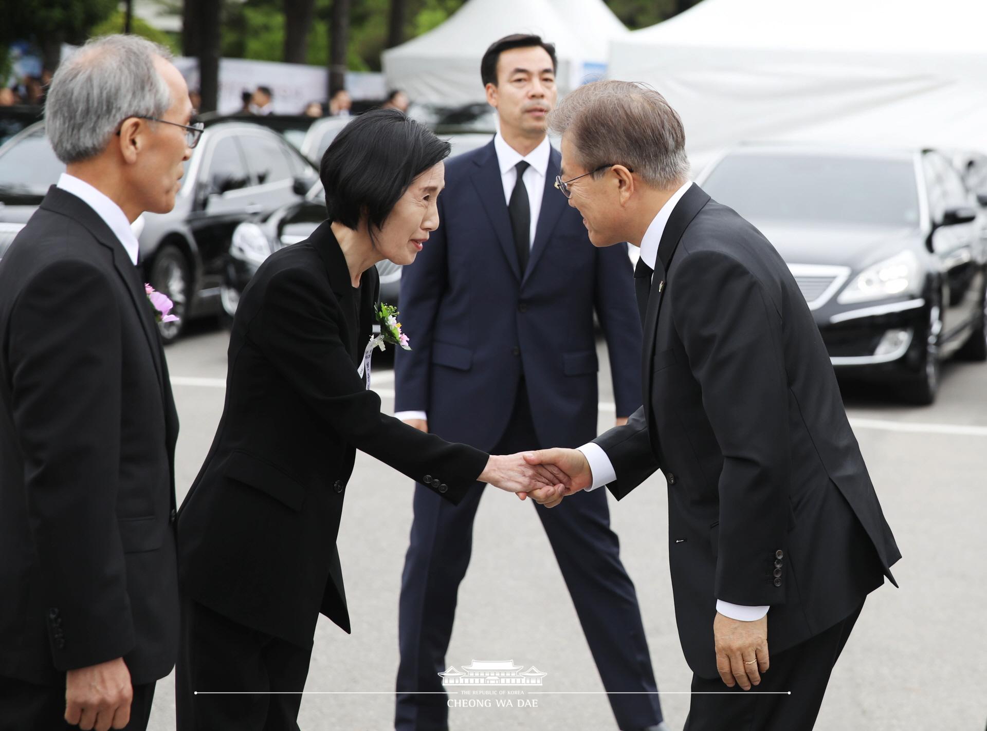 문재인 대통령 현충일 추념식