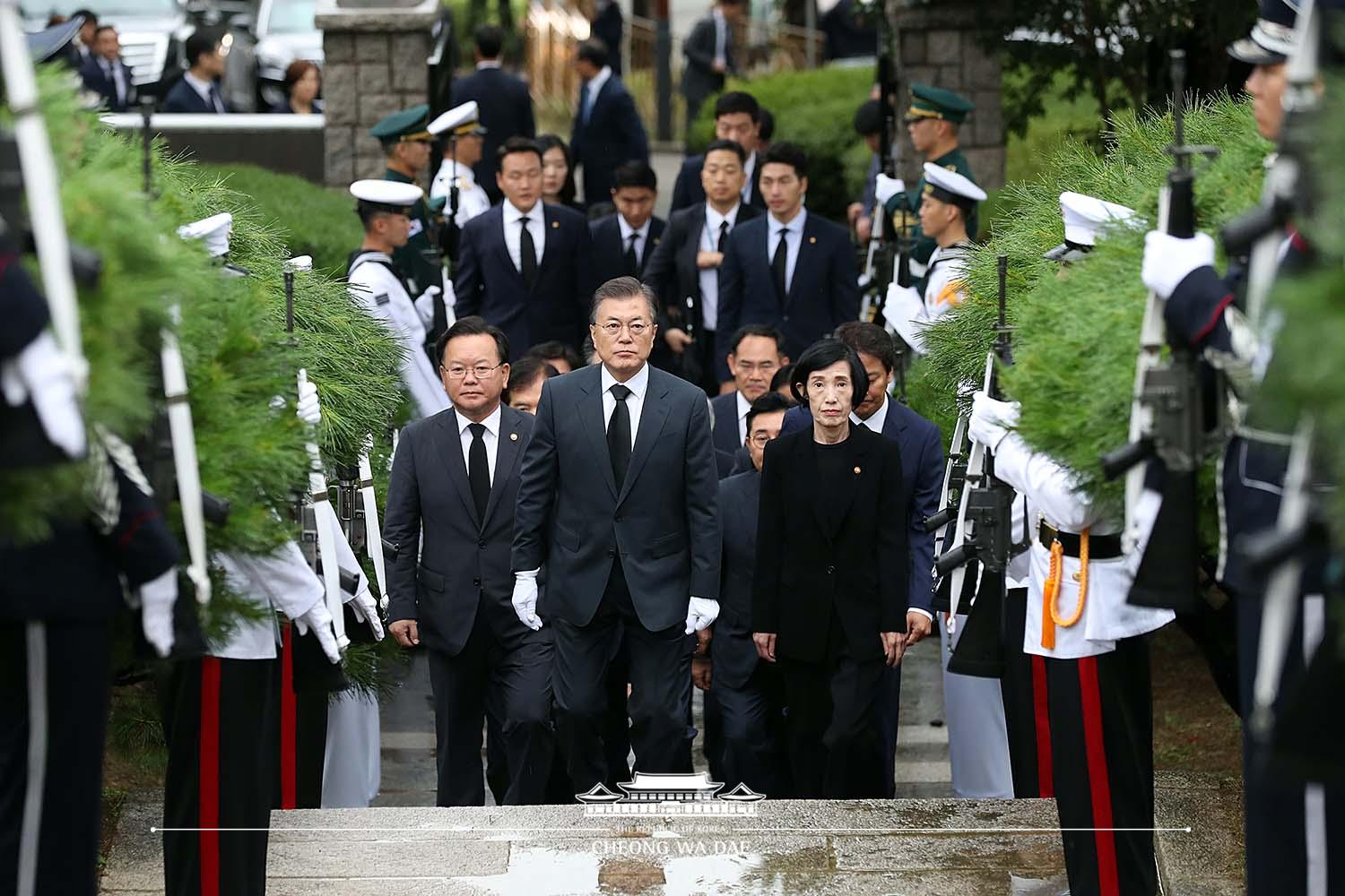 백범 김구 묘역 참배(백범 김구묘역,삼의사의 묘역, 임정요인 묘역)