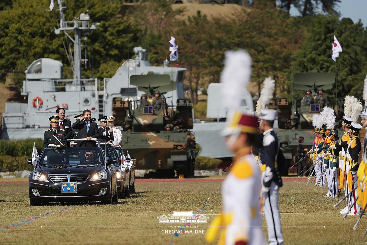 건군 제69주년 국군의 날 기념식