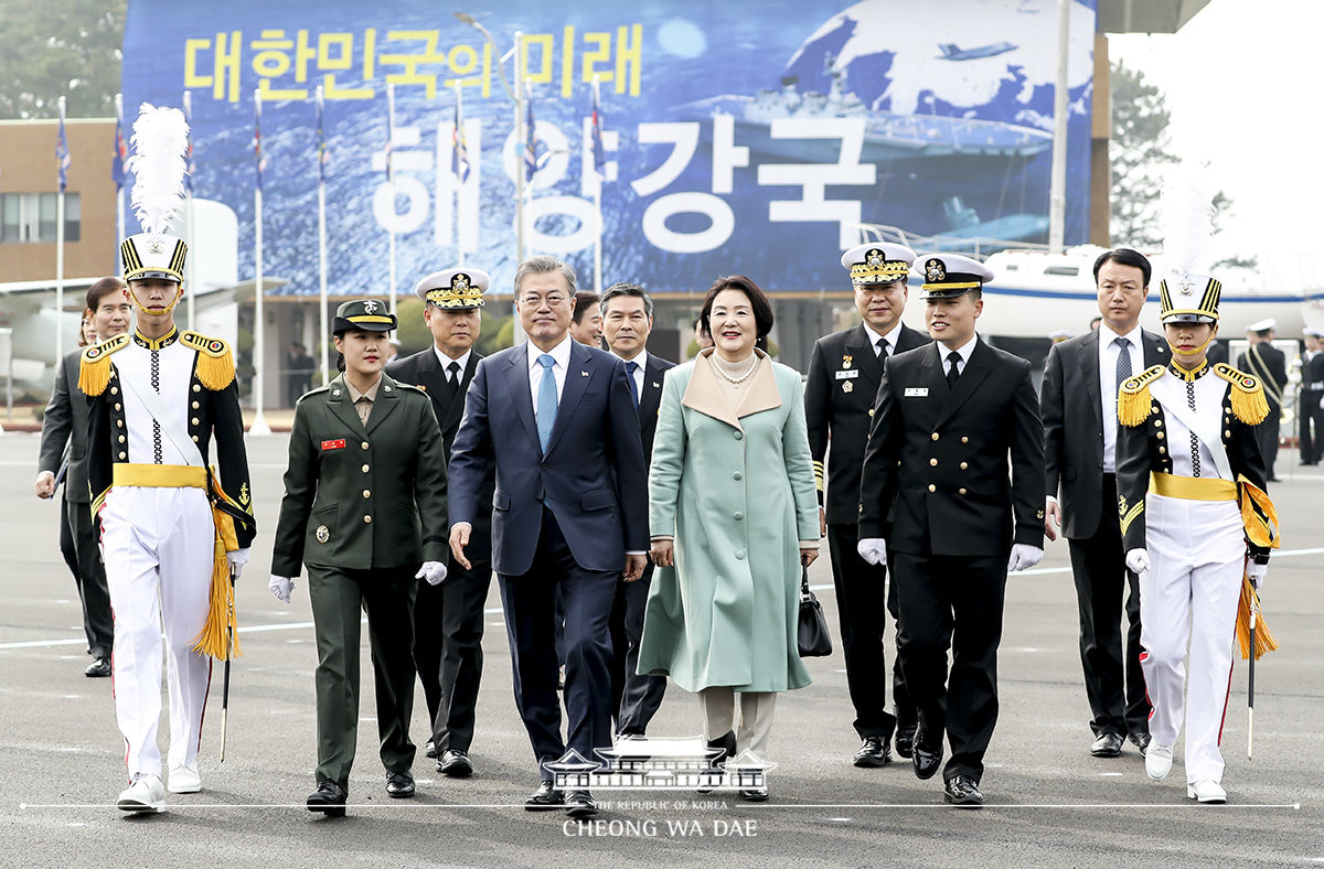 해군사관학교 제73기 졸업 및 임관식