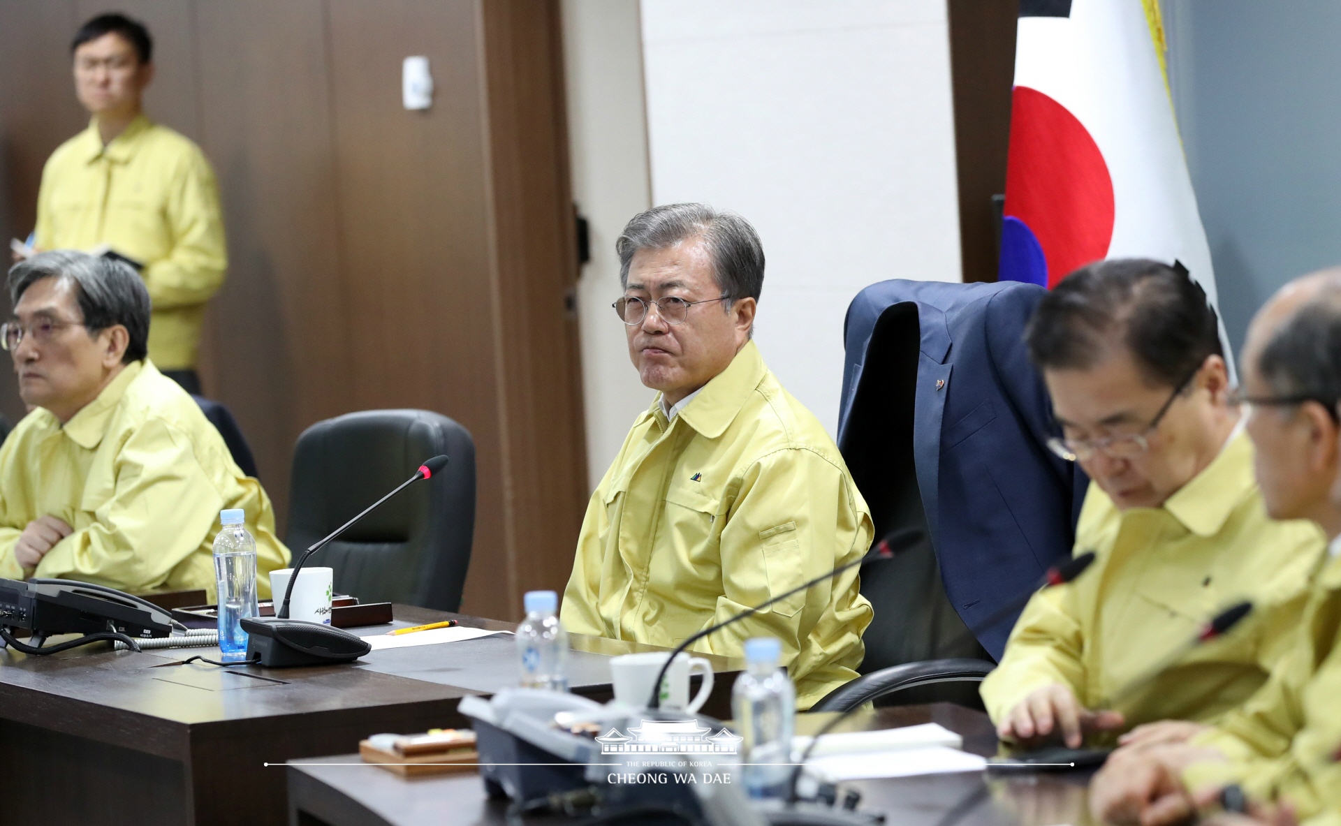 강원도 고성군 인제군 산불 관련 긴급회의 주재