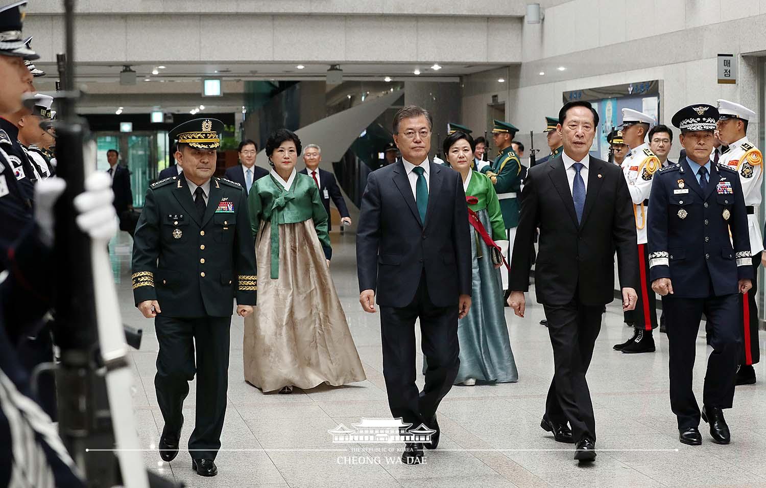 합참의장 이·취임식 및 전역식