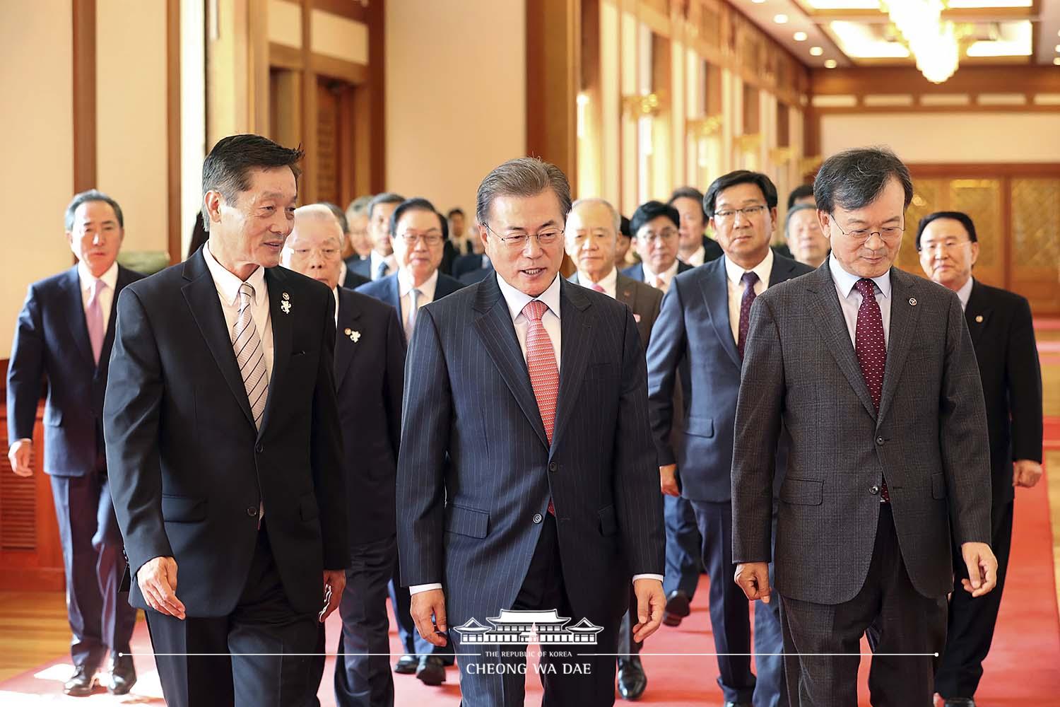 세계한상대회 주요 참석자 간담회