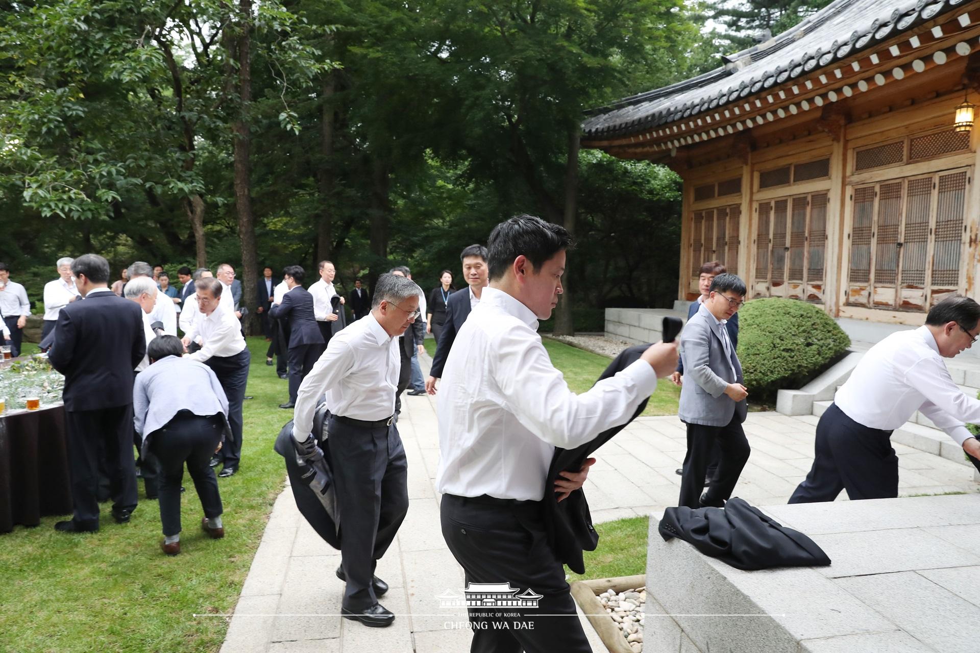 일자리 창출, 상생협력 기업인과의 대화