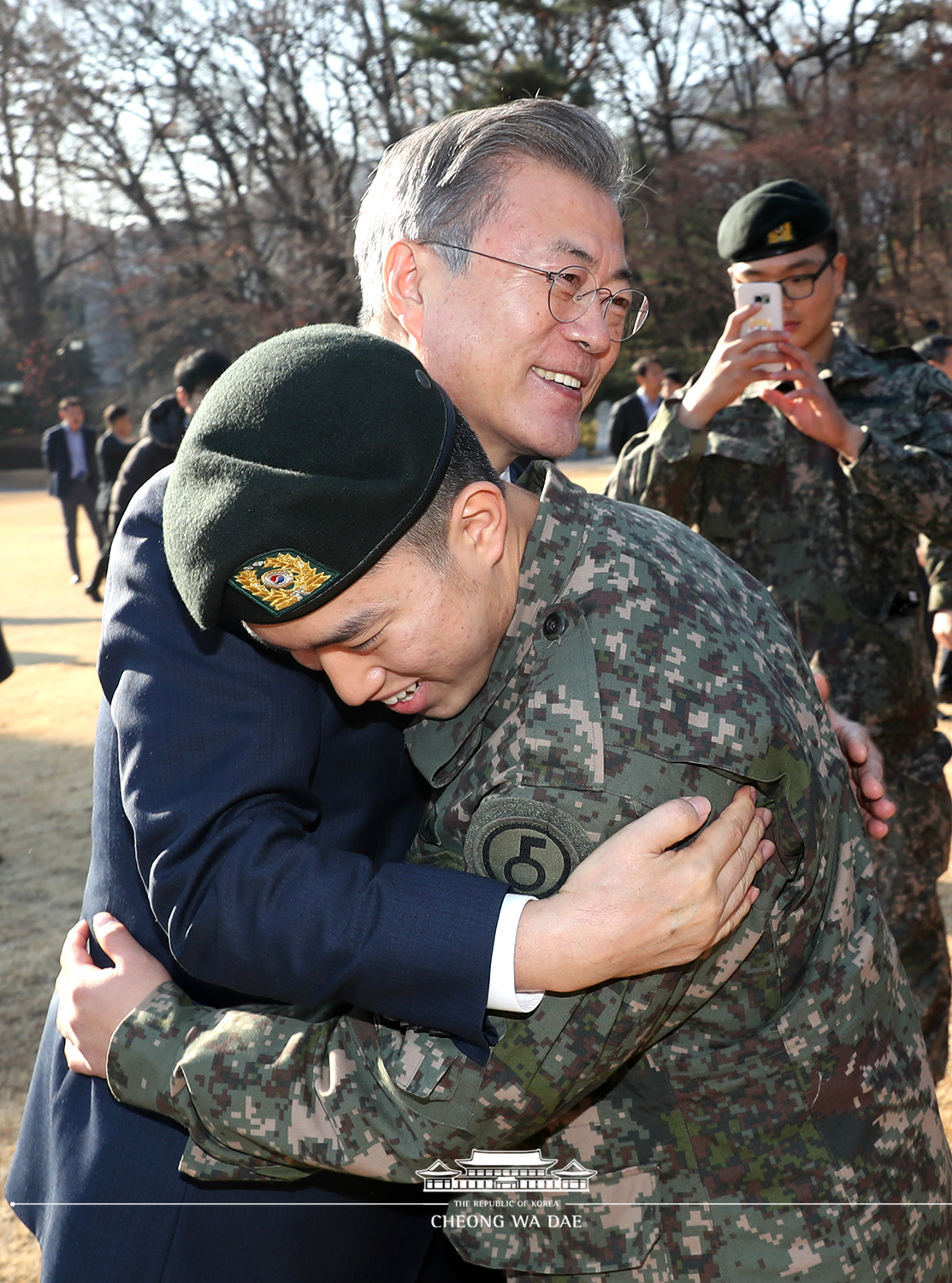 화살머리고지 장병 격려