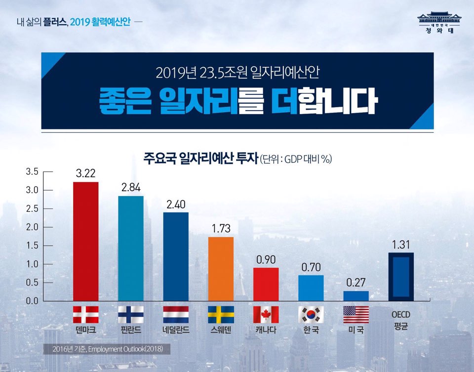 내 삶의 플러스, 2019 활력예산안 : part 1