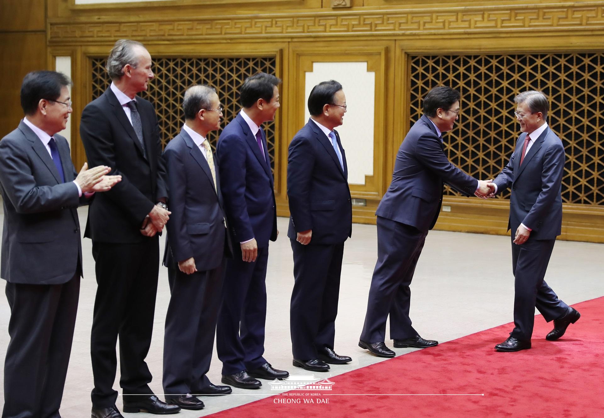 G20_성남 공항 환영식