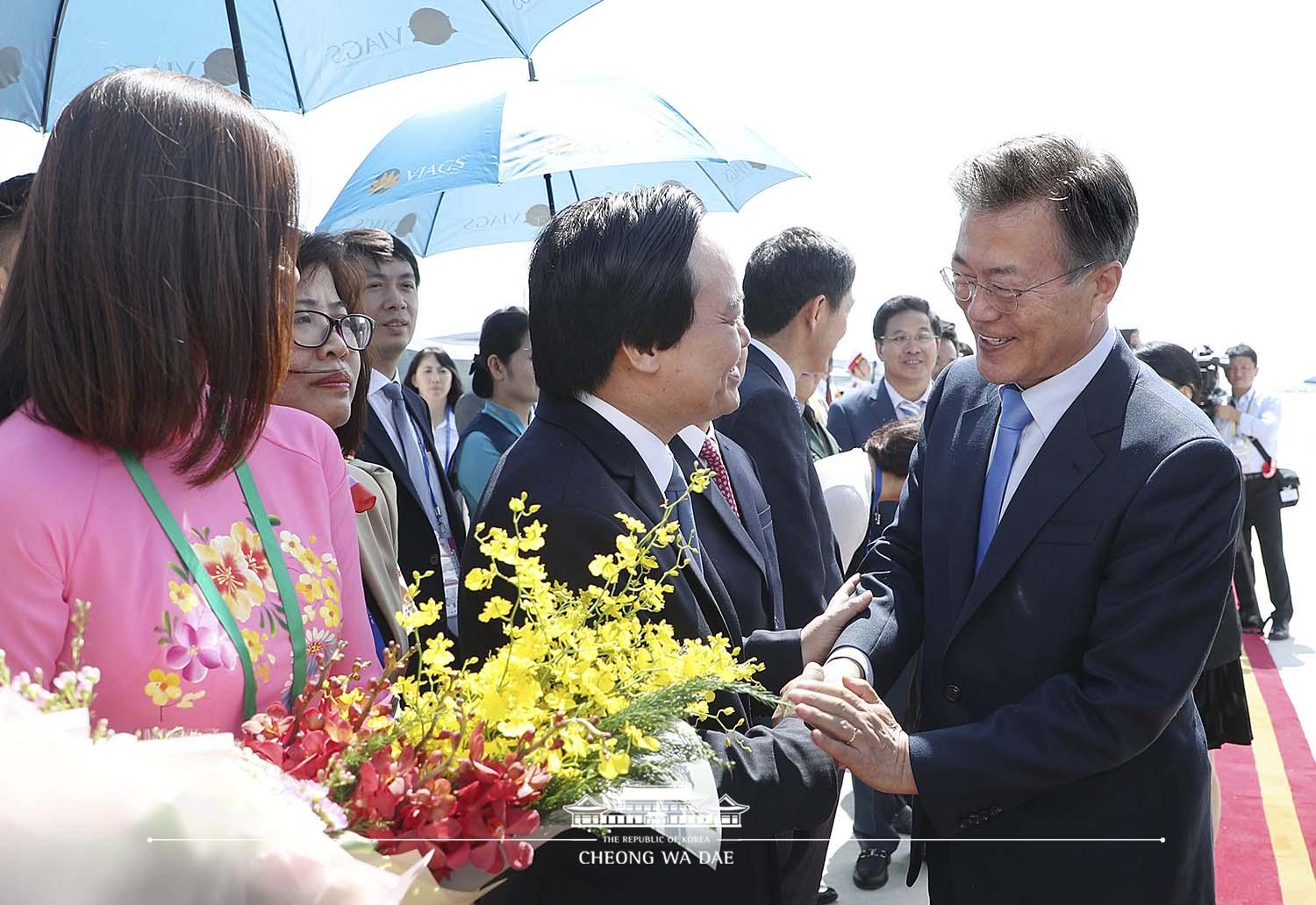 베트남 공항 출발