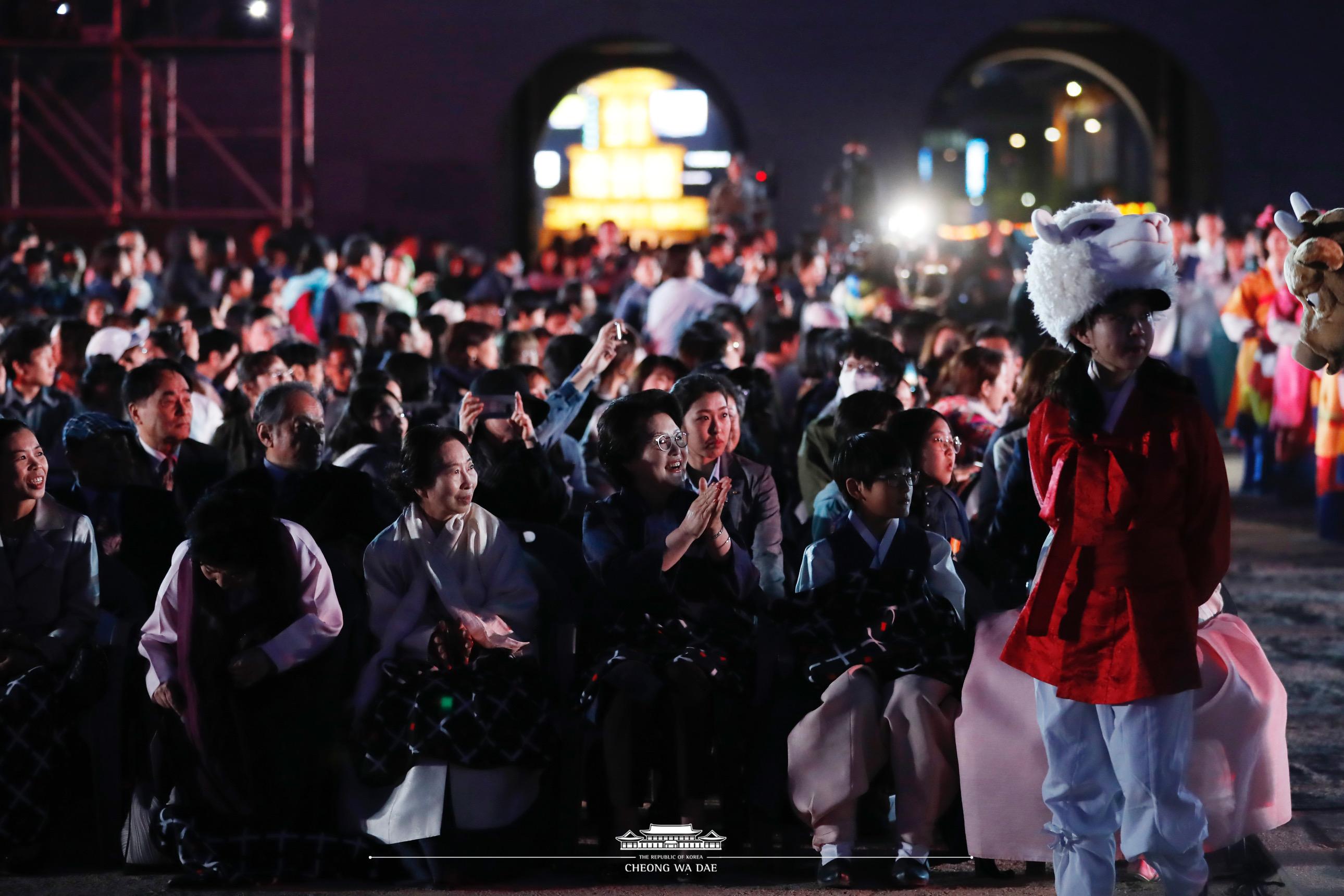 김정숙여사 궁중문화축제 개막식 참석