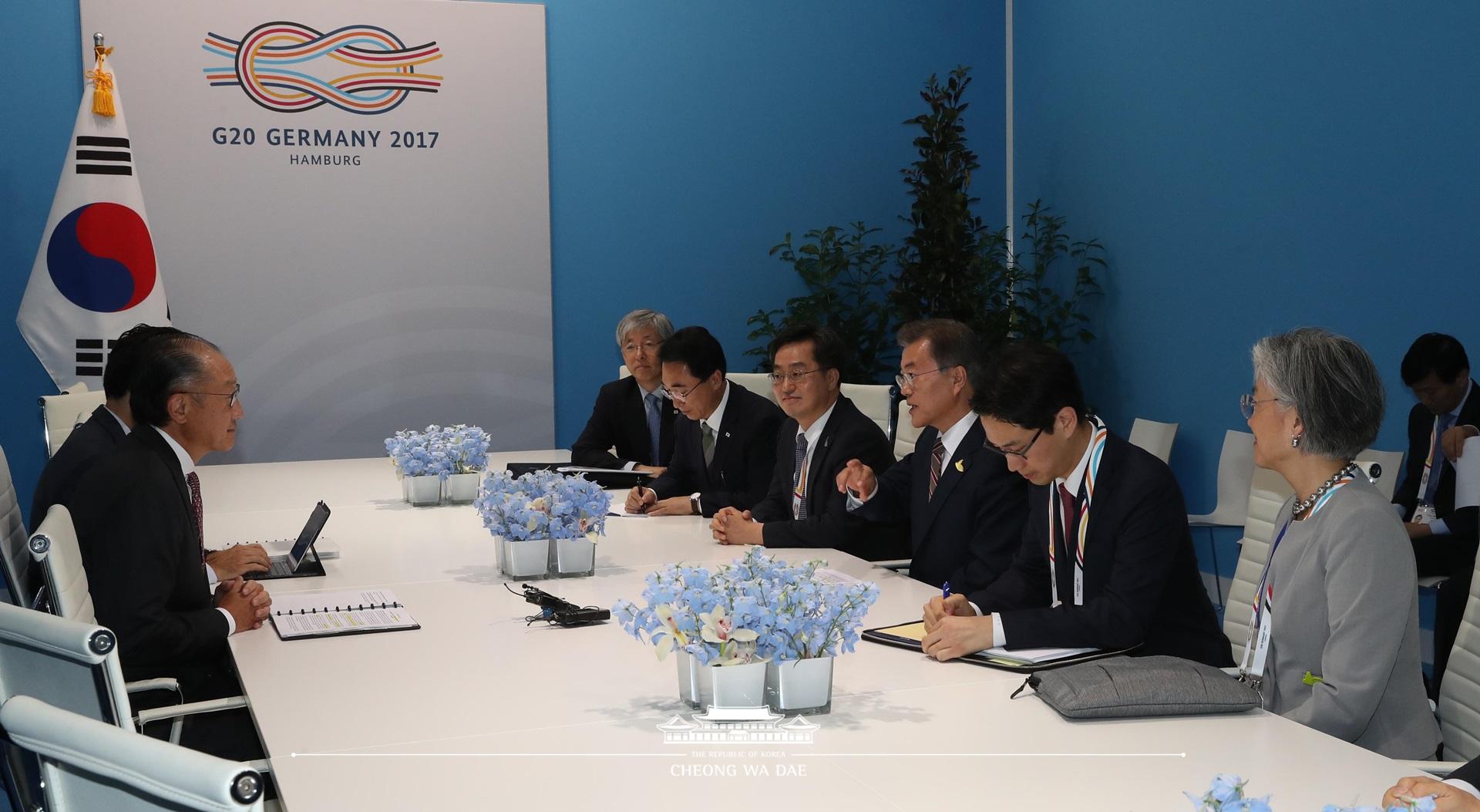 G20_김용 세계은행 총재 면담